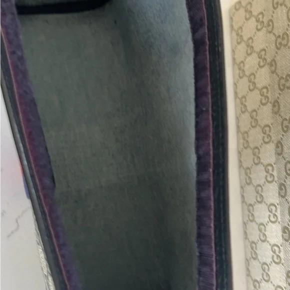 Gucci monogram Ophidia clutch with box - Picture 4 of 7